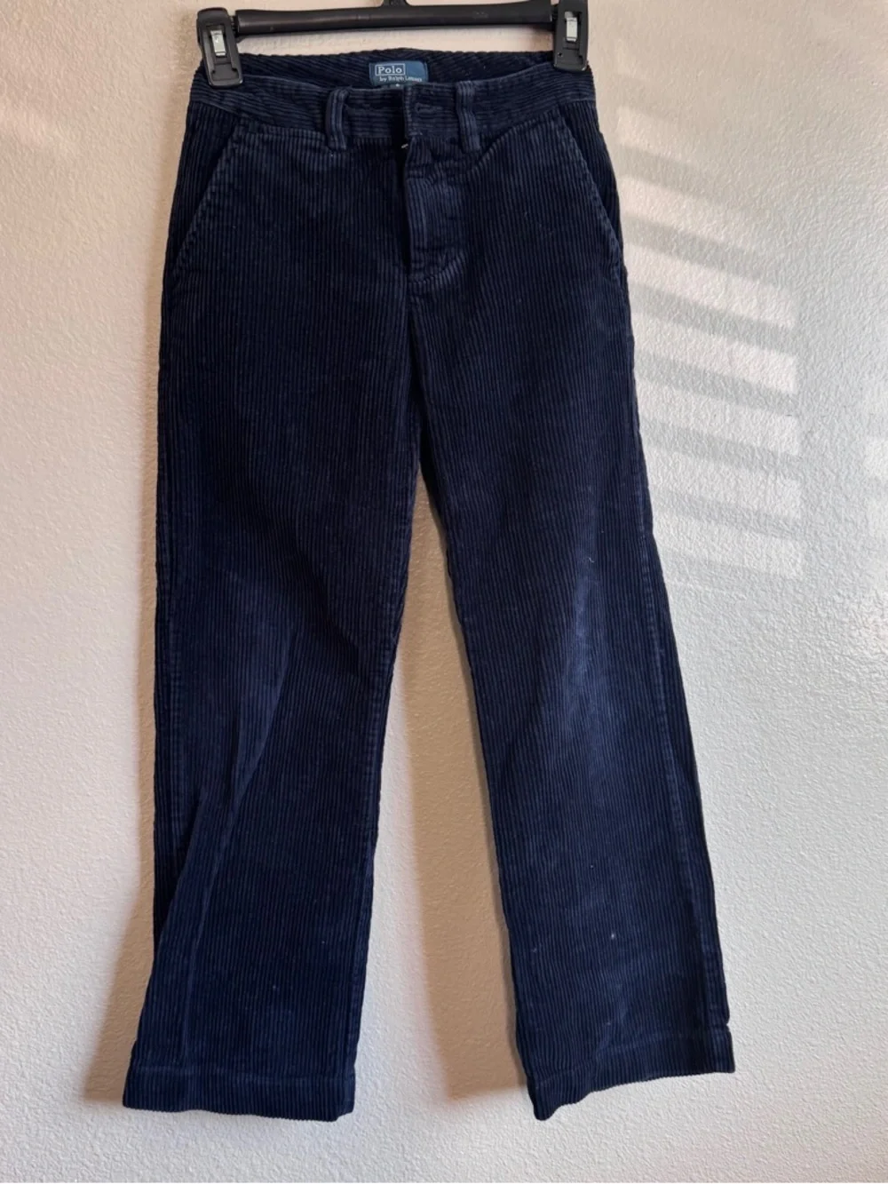 Ralph Lauren Navy Corduroy Trousers